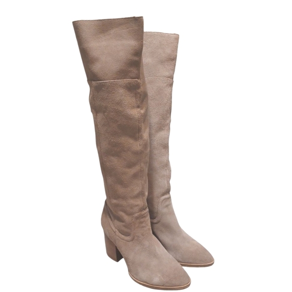 Steve Madden Tan Over The Knee Boots Women"s Tall Suede Boots Size 9.5 - Picture 14 of 14